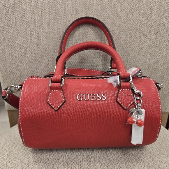 NEW Guess Barrel Crossbody Handbag